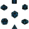 Dice<Blue Stars: Speckled Polyhedral Dice Set (7's) CHX 25338 - Miniature Marvels: Airplane Models & Painted Dice