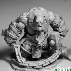 Miniature<Bluferg, Fire Giant Jailor: Bones RPR 77593 - Miniature Marvels: Airplane Models & Painted Dice