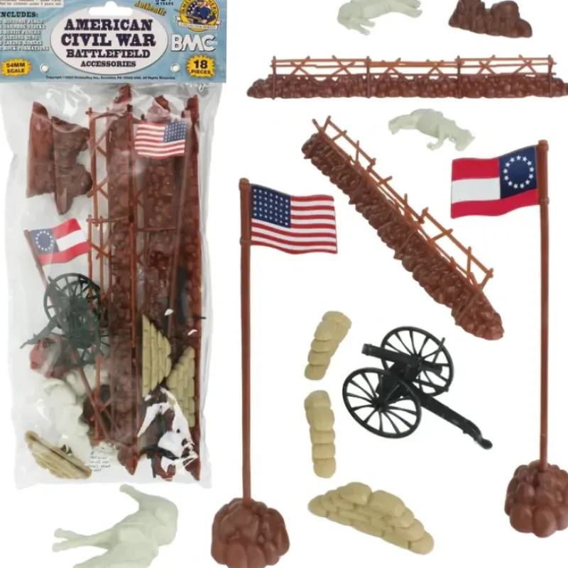 Airplane Model*BMC Toys 99998 American Civil War Battlefield Accessories - Miniature Marvels: Airplane Models & Painted Dice