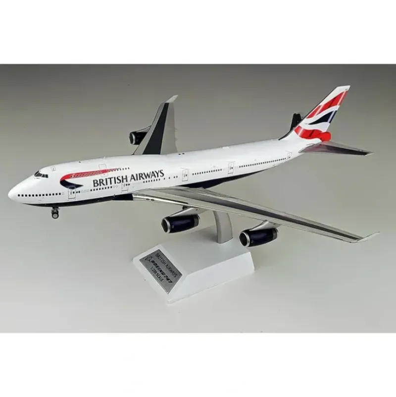 Airplane Model*B-Models B-744-BA-0119 1:200 British Airways Boeing 747-400 - Miniature Marvels: Airplane Models & Painted Dice