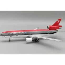 Airplane Model*B-Models B-NW-104-227 Northwest Airlines McDonnell Douglas DC-10-30 N227NW - Miniature Marvels: Airplane Models & Painted Dice