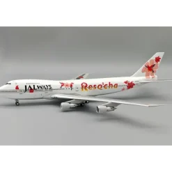 Airplane Model*B-Models B-742-RES-8149 1:200 JALways - Reso`cha Boeing 747-246B JA8149 - Miniature Marvels: Airplane Models & Painted Dice
