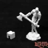 Miniature<Bog Skeleton with Great Axe: Dark Heaven Legends RPR 03943 - Miniature Marvels: Airplane Models & Painted Dice
