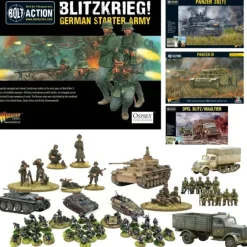 Shop All*Bolt Action - Early German Army Bundle - Miniature Marvels: Airplane Models & Painted Dice