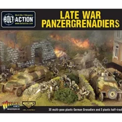 Shop All*Bolt Action - Germany: Late War Panzergrenadiers - Miniature Marvels: Airplane Models & Painted Dice