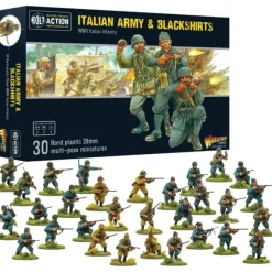 Shop All*Bolt Action - Italy: Italian Army & Blackshirts - Miniature Marvels: Airplane Models & Painted Dice