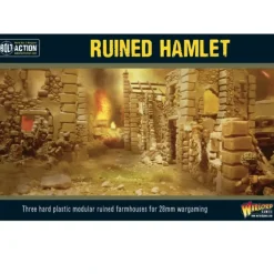 Shop All*Bolt Action - Ruined Hamlet - Miniature Marvels: Airplane Models & Painted Dice