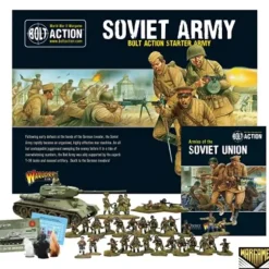 Shop All*Bolt Action - Soviet Union: Soviet Starter Set + Digital Guide: Armies of the Soviet Union - Miniature Marvels: Airplane Models & Painted Dice