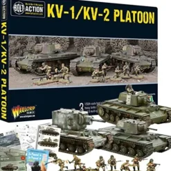 Shop All*Bolt Action - Soviet Union: KV1/2 Platoon - Miniature Marvels: Airplane Models & Painted Dice
