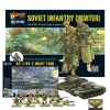 Shop All*Bolt Action - Soviet Union: Soviet Winter Infantry and KV-1 Heavy Tank Set - Miniature Marvels: Airplane Models & Painted Dice