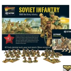 Shop All*Bolt Action - Soviet Union: Soviet Infantry Set + Digital Guide: Ostfront - Miniature Marvels: Airplane Models & Painted Dice