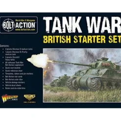 Shop All*Bolt Action - Tank War: British Starter Set - Miniature Marvels: Airplane Models & Painted Dice