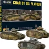 Shop All*Bolt Action - Tank War: Char B1 bis Platoon - Miniature Marvels: Airplane Models & Painted Dice