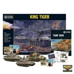 Shop All*Bolt Action - Tank War: King Tiger German Tank + Digital Guide - Miniature Marvels: Airplane Models & Painted Dice