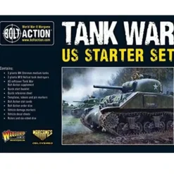 Shop All*Bolt Action - Tank War: US Starter Set - Miniature Marvels: Airplane Models & Painted Dice