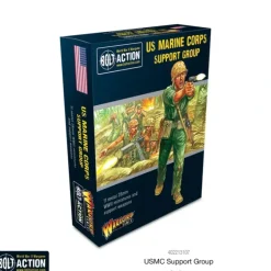 Shop All*Bolt Action - USA: US Marine Corps Support Group - Miniature Marvels: Airplane Models & Painted Dice