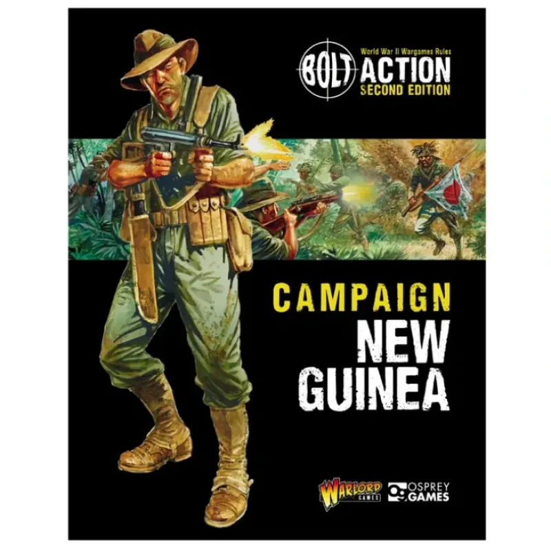 Shop All*Bolt Action: Campaign New Guinea - Miniature Marvels: Airplane Models & Painted Dice