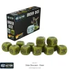 Shop All*Bolt Action: Orders Dice Pack - Green - Miniature Marvels: Airplane Models & Painted Dice
