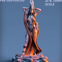 Shop All*Boneflesh Necromancer, 75mm - Miniature Marvels: Airplane Models & Painted Dice