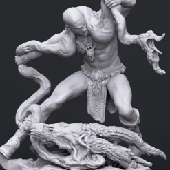 Shop All*Boneflesh Warrior VS Spirit 75 - Miniature Marvels: Airplane Models & Painted Dice