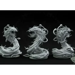Miniature<Briar Serpent - Miniature Marvels: Airplane Models & Painted Dice