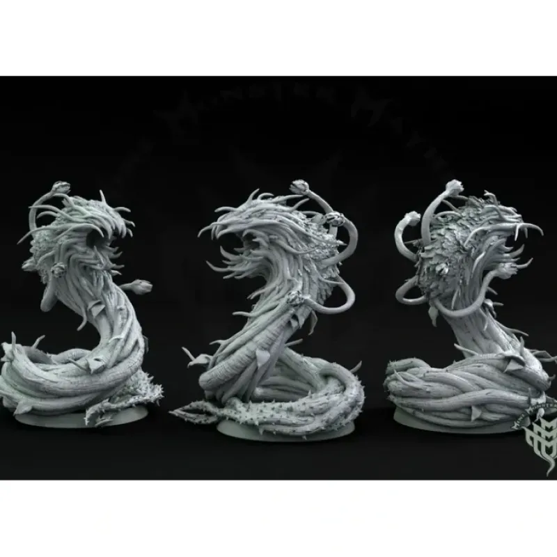Miniature<Briar Serpent - Miniature Marvels: Airplane Models & Painted Dice