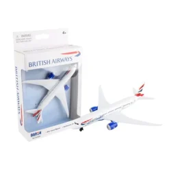 Airplane Model*British Airways 787 Single Plane RT6005 - Miniature Marvels: Airplane Models & Painted Dice