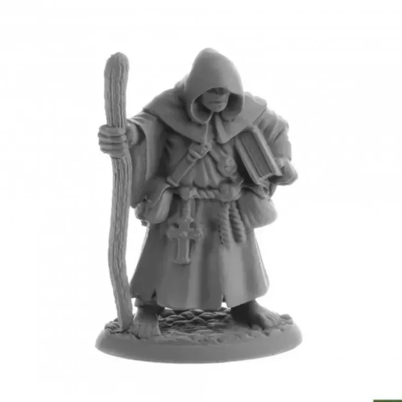 Miniature<Brother Hammond, Traveling Monk: Bones USA - Dungeon Dwellers RPR 07027 - Miniature Marvels: Airplane Models & Painted Dice