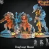 Miniature<Bugbear Band - Miniature Marvels: Airplane Models & Painted Dice