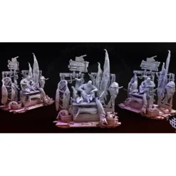 Miniature<Butcher - Miniature Marvels: Airplane Models & Painted Dice
