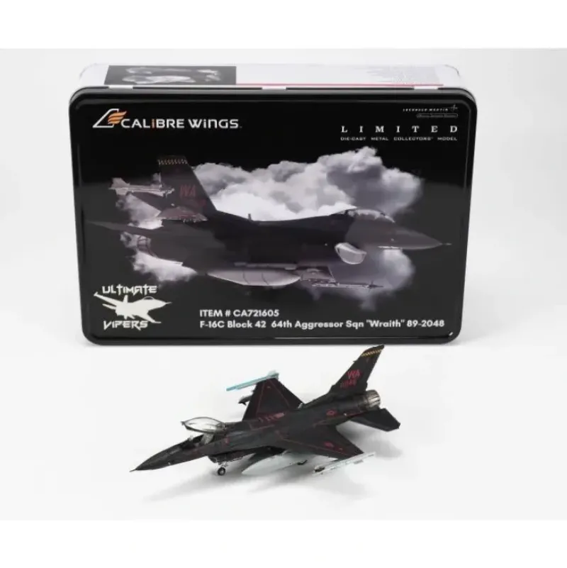 Airplane Model*Calibre Wings CA721605 1:72 F-16C Fighting Falcon, USAF Wraith, Nellis AFB, Nevada 2019 - Miniature Marvels: Airplane Models & Painted Dice
