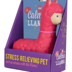Egpull<CALMA LLAMA Squishy Fidget Durable Squish - Stress Relieving Pet Toy Gift - Miniature Marvels: Airplane Models & Painted Dice