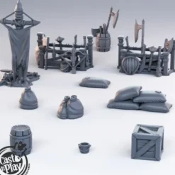 Shop All*Camp Weapons - Miniature Marvels: Airplane Models & Painted Dice