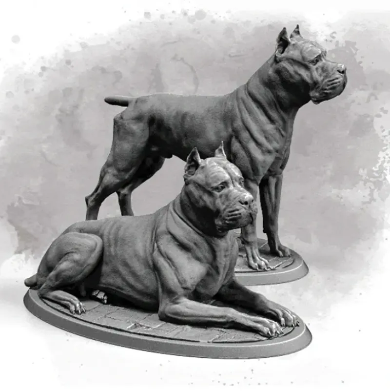 Shop All*Cane Corso, 75mm - Miniature Marvels: Airplane Models & Painted Dice