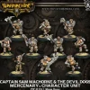 Miniature<Captain Sam MacHorne & the Devil Dogs: Mercenary - Unit PIP 41124 - Miniature Marvels: Airplane Models & Painted Dice