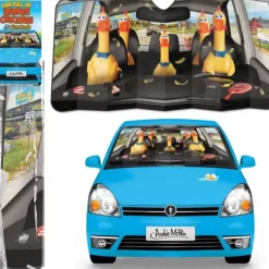 Egpull<Car Full of Rubber Chickens Auto Sunshade - Funny Gag Joke - Archie McPhee - Miniature Marvels: Airplane Models & Painted Dice