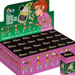 Egpull<Case of 24 Bottles of Stink Perfume - horrible butt crack smell nasty prank joke - Miniature Marvels: Airplane Models & Painted Dice