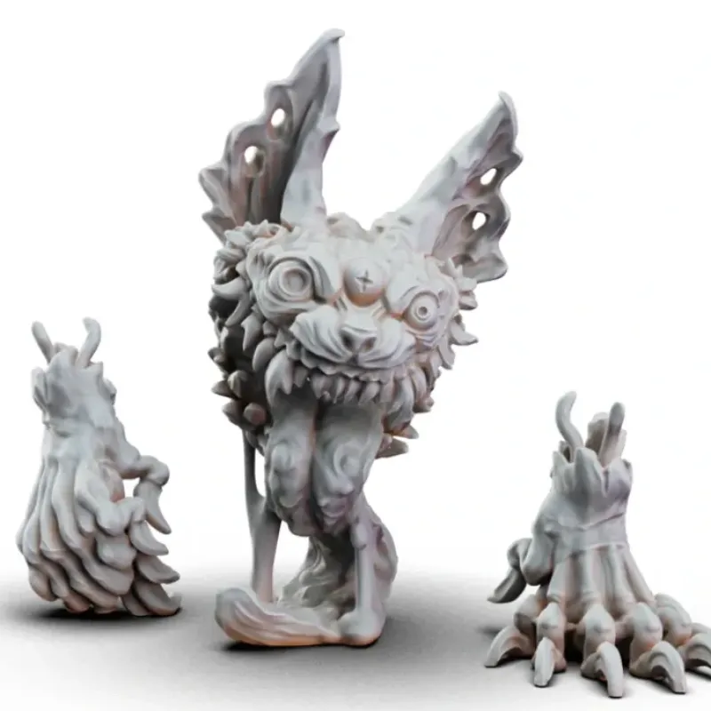 Miniature<Cat Of Madness - Miniature Marvels: Airplane Models & Painted Dice