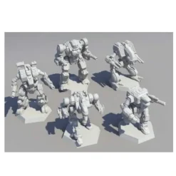 Shop All*Catalyst Game Labs BattleTech Mini Force Pack: Clan Striker Star - Miniature Marvels: Airplane Models & Painted Dice