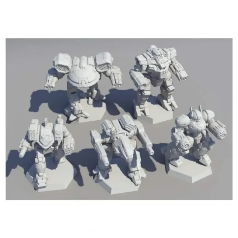 Shop All*Catalyst Game Labs BattleTech Clan Heavy Battle Star, Grey - Miniature Marvels: Airplane Models & Painted Dice