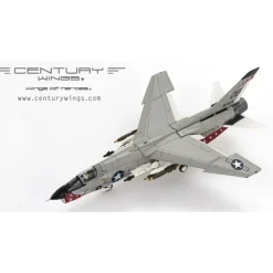 Airplane Model*Century Wings CW001645 F-8E Crusader USMC VMF-235 Death Angels (Flaps Down) - Miniature Marvels: Airplane Models & Painted Dice