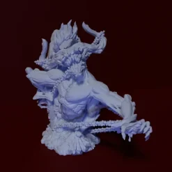 Miniature<Chained God - Miniature Marvels: Airplane Models & Painted Dice