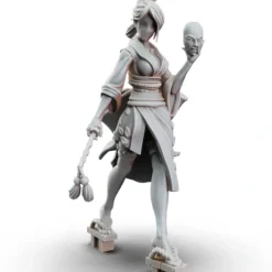 Miniature<Changeling Ninja - Miniature Marvels: Airplane Models & Painted Dice