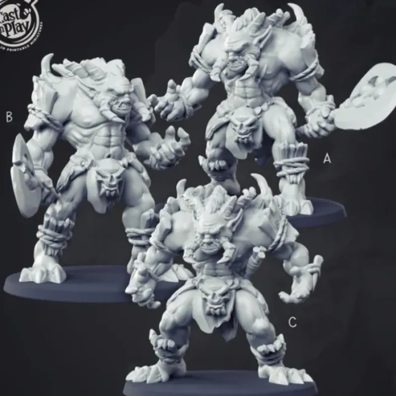 Miniature<Chaos Troll - Miniature Marvels: Airplane Models & Painted Dice