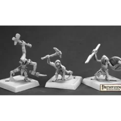 Miniature<Charau-Ka Warriors (3): Pathfinder RPR 60093 - Miniature Marvels: Airplane Models & Painted Dice