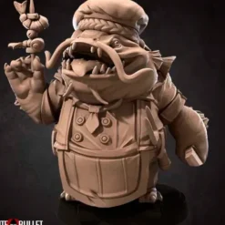 Miniature<Chef, Fist - Miniature Marvels: Airplane Models & Painted Dice