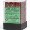 Shop All*Chessex CHX25904 D6 Cube 12mm Speckled Strawberry Dice - Miniature Marvels: Airplane Models & Painted Dice
