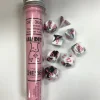 Shop All*Chessex CHX30043 Lab Dice Gemini Black-White w/Pink Numbers - Miniature Marvels: Airplane Models & Painted Dice