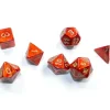 Shop All*Chessex CHX20414 Mini-Polyhedral Scarab Scarlet w/Gold - Miniature Marvels: Airplane Models & Painted Dice