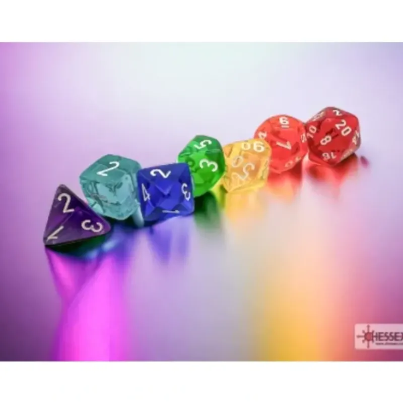 Shop All*Chessex CHX23099 Translucent Prism - Miniature Marvels: Airplane Models & Painted Dice